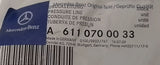 NEU Hochdruckrohr Druckleitung Original Mercedes W202 W203 W210 W220 Sprinter
