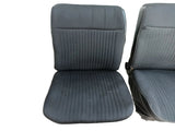 Sitze vorne links rechts schwarz Stoff Ausstattung Opel Rekord C Commodore A 2TL