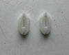 NEU 2x Gleitstücke Fensterscheibe vorne hinten unten Orig Opel Senator B Omega A