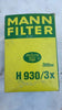 Original MANN H930/3x Ölfilter H930 3x für BMW Alpina E28 E34 E24 E23 E32