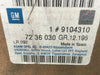 NEU NOS Verkleidung Heckklappe unten grau Original Opel Astra G
