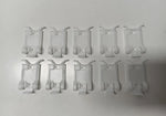 NEU 10 Klammern Clips Steinschlagschutz Schweller Opel Senator B Omega A