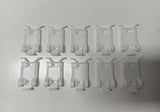 NEU 10 Klammern Clips Steinschlagschutz Schweller Opel Senator B Omega A