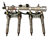 Rail Einspritzleiste Einspritzdüsen Injektor 2.0 TDI VW Golf 7 Audi A4 8W A6 4G