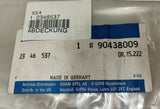 NEU Abdeckung Kofferraum Heckleuchte links grau Original Opel Astra F