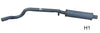 NEU NOS Auspufftopf Mittelschalldämpfer Original Opel Corsa A 1.0-1.5