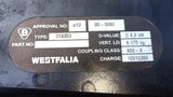 Anhängerkupplung abnehmbar Westfalia Original Opel Astra J Caravan 13320744
