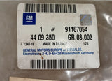 NEU Abweiser Rohr Tankdeckel Original Opel Vivaro A 91167054
