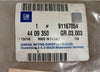NEU Abweiser Rohr Tankdeckel Original Opel Vivaro A 91167054