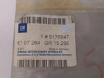 NEU Isolierung Dämmung Tunnel vorne Original Opel Vectra C