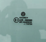 Satz Scheiben Seitenscheibe Dreieckscheibe grün HL HR Orig VW Golf IV Variant