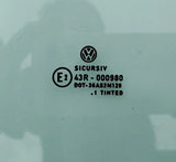 Satz Scheiben Seitenscheibe Dreieckscheibe grün HL HR Orig VW Golf IV Variant