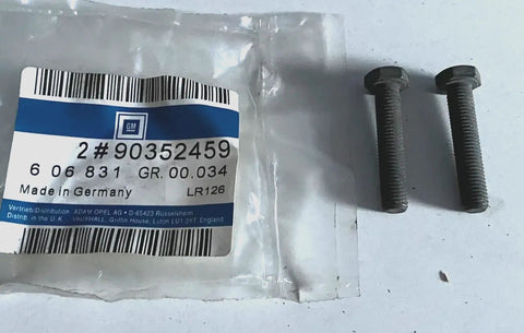 NEU 2x Schrauben M7x35 Führungsschiene Steuerkette Opel Omega A Senator B C30SE