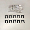 NEU NOS Clip Klammer Bremsleitung Achse vorne Original Opel Frontera B