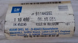NEU Zierleiste Gummi Frontscheibe vorne seitlich Links Original Opel Frontera A
