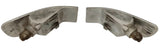 Satz 2 x Blinker Blinkerleuchten weiß vorne rechts + links Opel Senator B