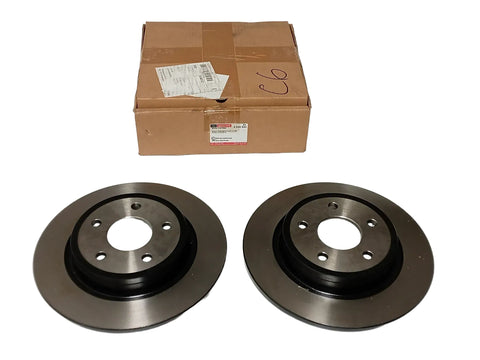 NEU Satz Bremsscheiben hinten rechts links Original Ford C-Max Focus