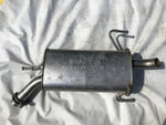 NEU Auspufftopf Endschalldämpfer hinten m. Rohr Original Opel Corsa C 1.2 Z12XEP