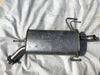 NEU Auspufftopf Endschalldämpfer hinten m. Rohr Original Opel Corsa C 1.2 Z12XEP