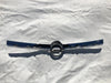 NEU Emblem mit Chromblende für Kühlergrill Kühlergitter Original Opel Corsa C