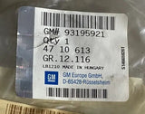 NEU Leiste Blende Dichtung Heckscheibe hinten links Original Opel Agila B