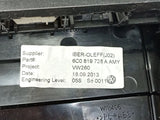 mittlere Luftdüse Luftausströmer Armaturenbrett mitte Original VW Polo V 6C 6R