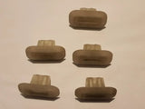 NEU NOS 5 Clips Abdeckung Einstiegsverkleidung Original Opel Astra F