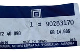NEU NOS Haltegriff Vordertürverkleidung vorne rechts blau Original Opel Corsa A