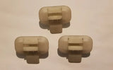 NEU 3 Stück Clips  Abdeckung an Schwellerverkleidung Original Opel Astra F
