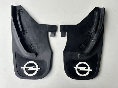 NEU Satz Schmutzfänger Spritzlappen hinten Original Opel Vectra A vorfacelift