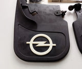 NEU NOS Satz Schmutzfänger Spritzlappen hinten Original Opel Omega A Limousine