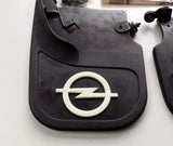 NEU NOS Satz Schmutzfänger Spritzlappen hinten Original Opel Omega A Limousine