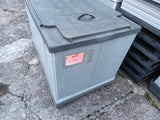 9x Palettenboxen Großbehälter stapelbar Faltbox Bigbox GLT 120x80x95 KTP QuadDuo