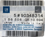 NEU 5x Stifte Clips Pins Vordertür B-Säule Orig Opel Astra F Kadett E Cabrio