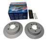 NEU Satz Bremsscheiben Hinterachse Ø258mm Bosch Mercedes W169 W245