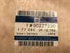 NEU NOS Schriftzug Emblem "1.6" hinten grau Original Opel Ascona C