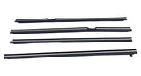 Set Fensterschachtleisten Türschacht Gummiabdichtung anthrazit Opel Senator B