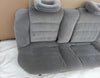 Ausstattung Sitze Vordersitze Rückbank platingrau Velour Original Opel Senator B