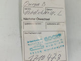 Rahmen Nebelscheinwerfer vorne links Original Opel Omega B 90487500