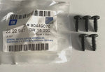 NEU 5x Schrauben T25 Einstiegsverkleidung Abdeckung Schweller Orig Opel Astra F