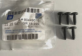 NEU 5x Schrauben T25 Einstiegsverkleidung Abdeckung Schweller Orig Opel Astra F
