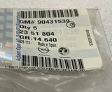 NEU NOS 1x Halteclips Dachhimmel grau Original Opel Combo B