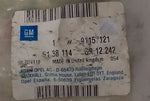 NEU Außengriff Griff Rückwandtür hinten Original Opel Frontera B