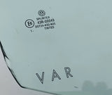 Satz Scheiben Seitenscheibe Dreieckscheibe grün HL HR Orig VW Golf IV Variant