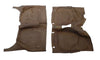 Gummimatten (Teppiche) Innenraum vorne hinten beige Opel Rekord C Commodore A
