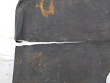 Gummimatte Kofferraummatte (Teppich) schwarz Original Opel Rekord C Commodore A
