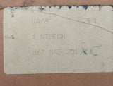 NEU Türscheibe Fensterscheibe vorne links grünglas Original VW Polo III 86C