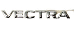 NEU Emblem Schriftzug "Vectra" hinten chrom Original Opel Vectra B