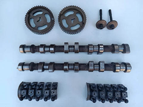 Nockenwellen Einlass+ Auslass+ Lagerböcke 16V X20XEV Opel Astra F G Vectra A B