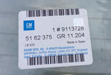 NEU Heckscheibe grün getönt Original Opel Corsa C Schrägheck 9113728